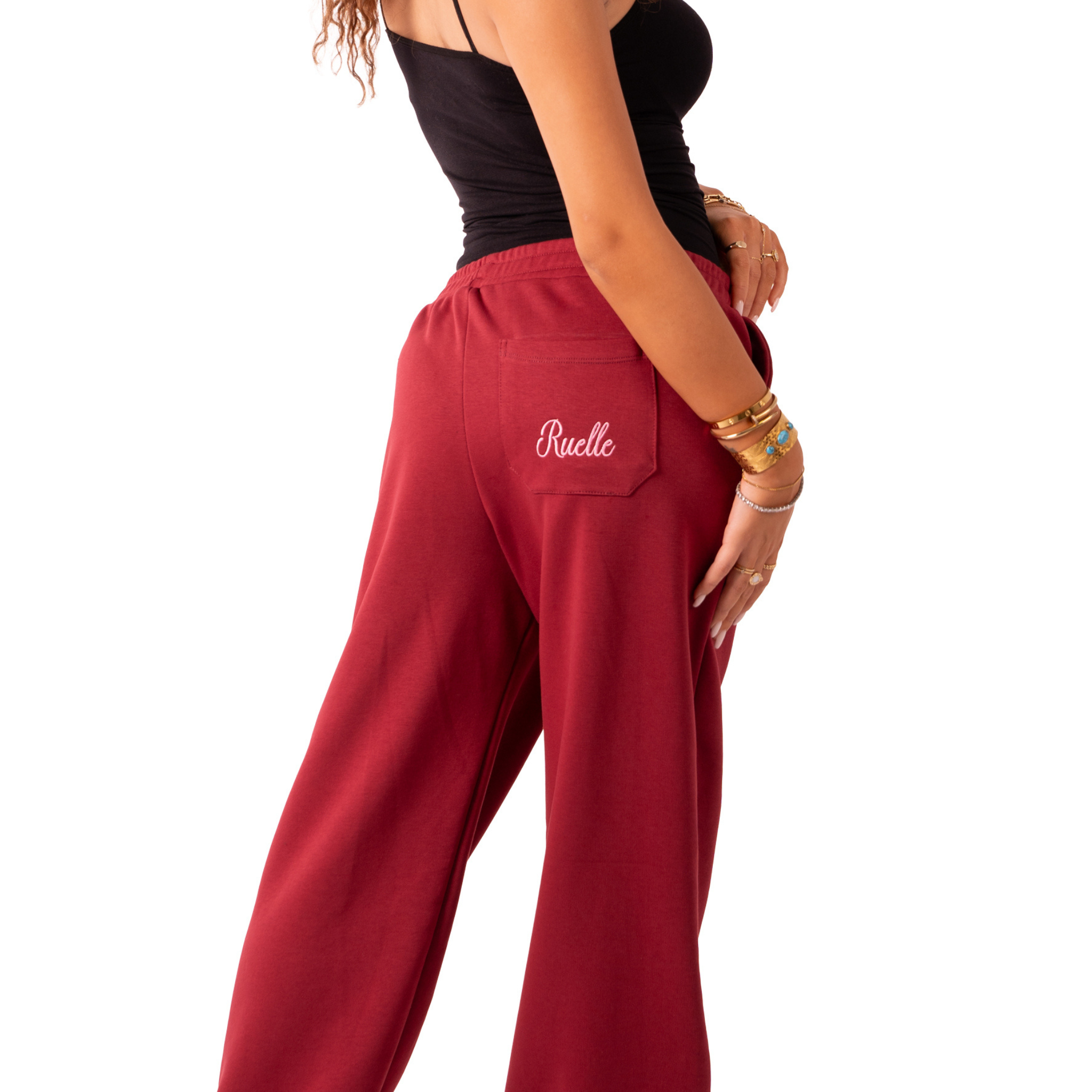 Wide Leg Sweat Pants