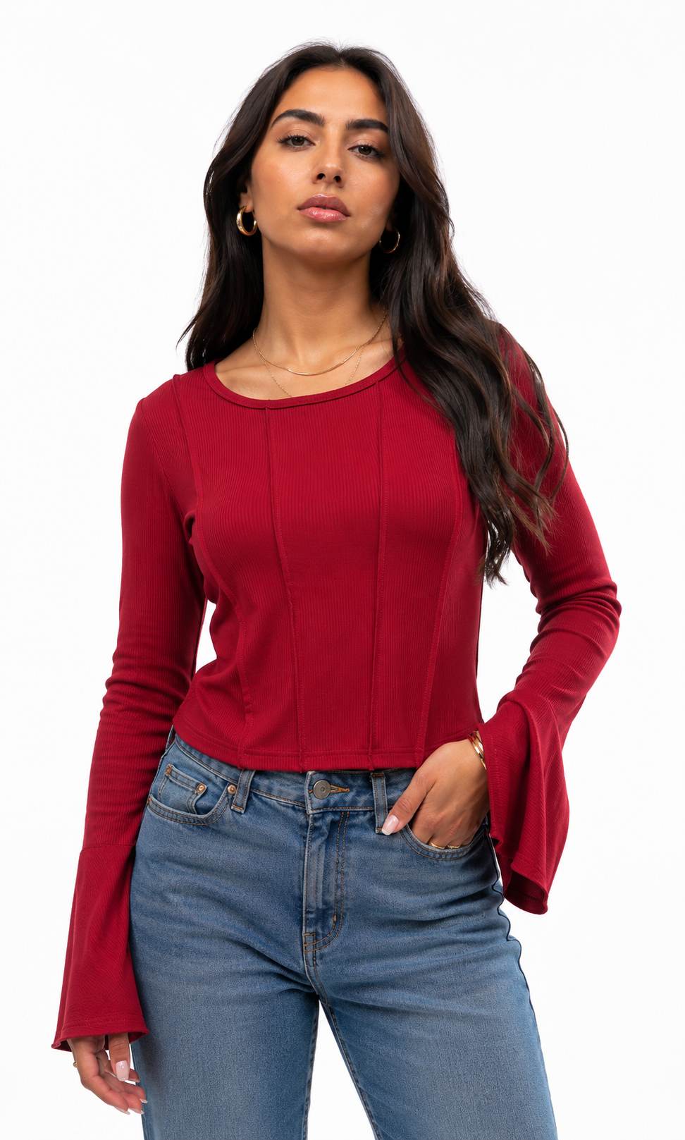 Double Sided Beauty Burgundy