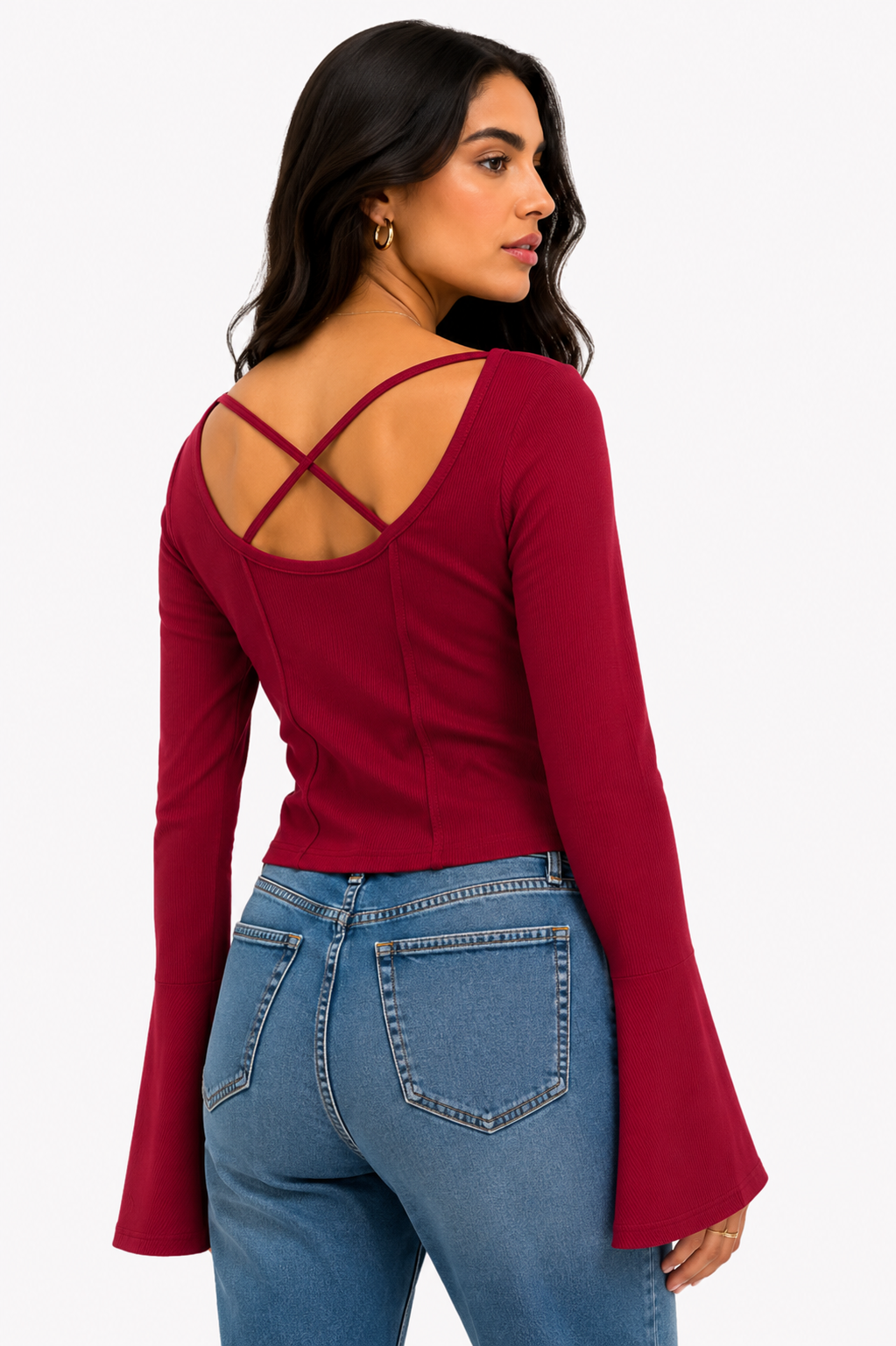 Double Sided Beauty Burgundy