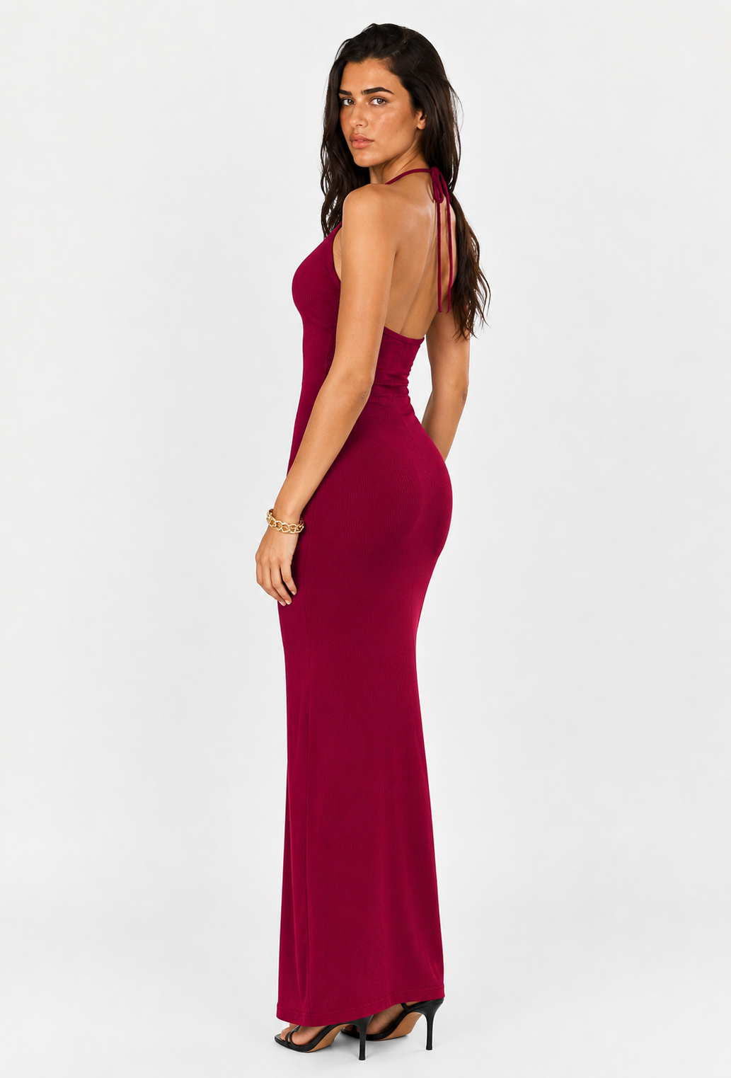 The Ella Dress Burgundy