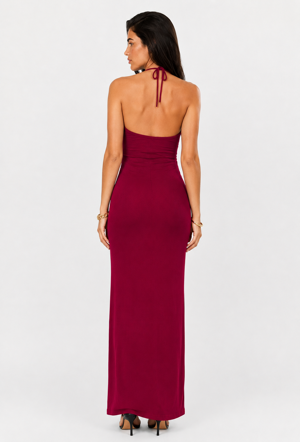 The Ella Dress Burgundy