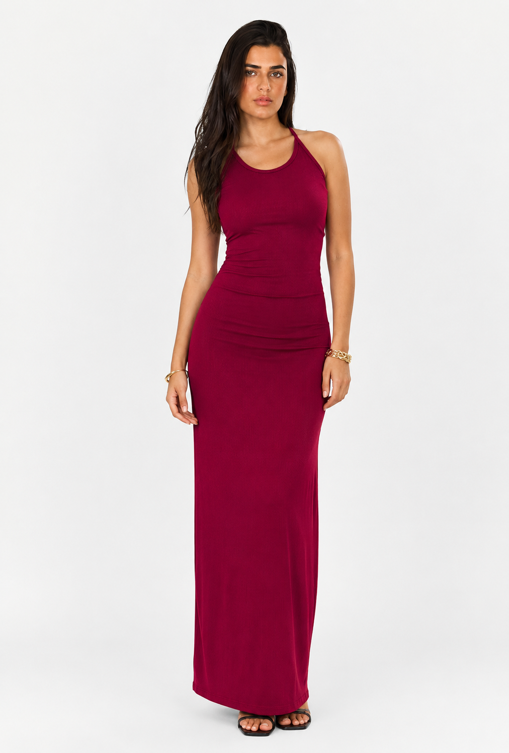 The Ella Dress Burgundy