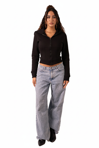 Sculpting Hoodie - Black